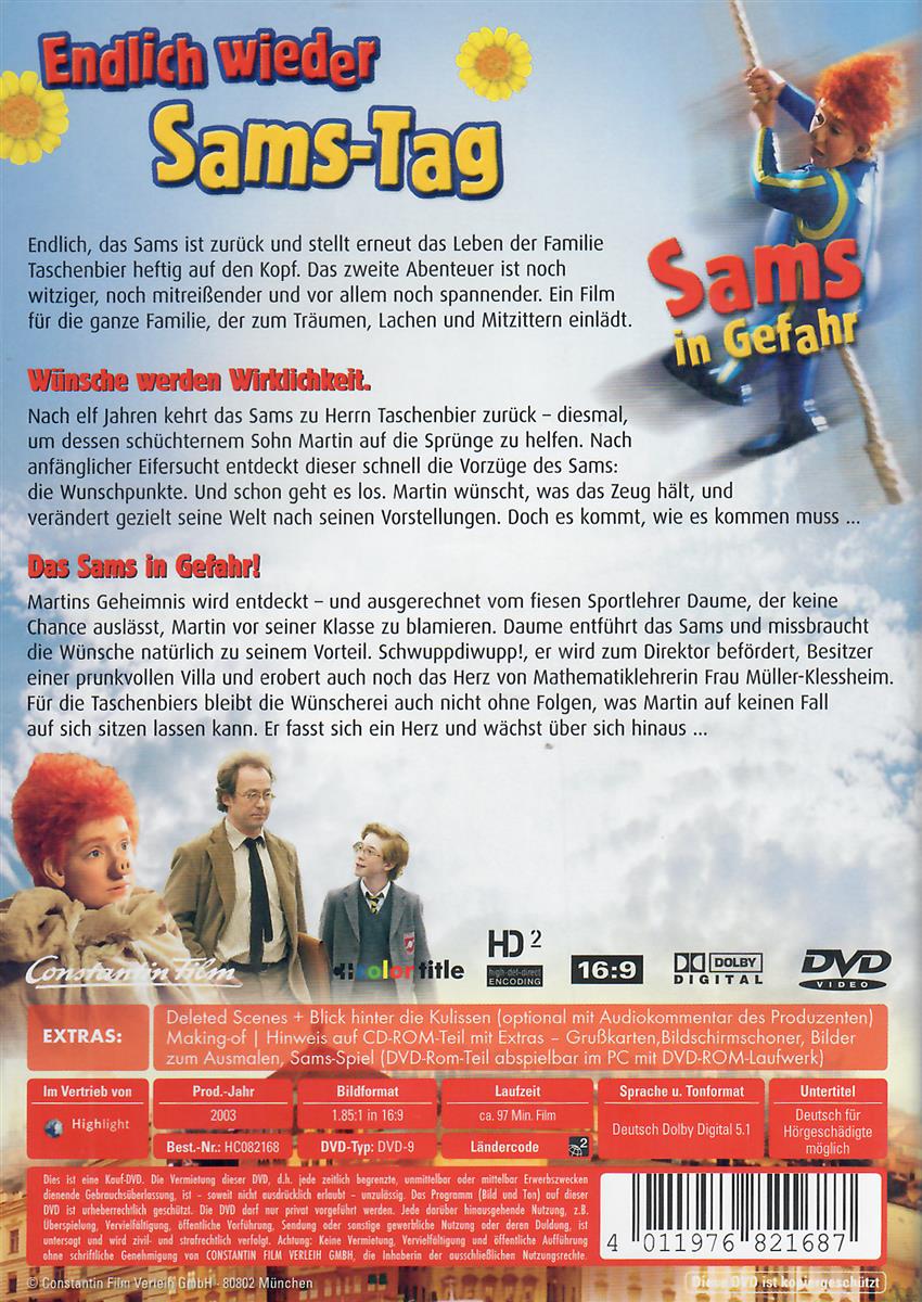 DVD Sams in Gefahr (gebraucht)