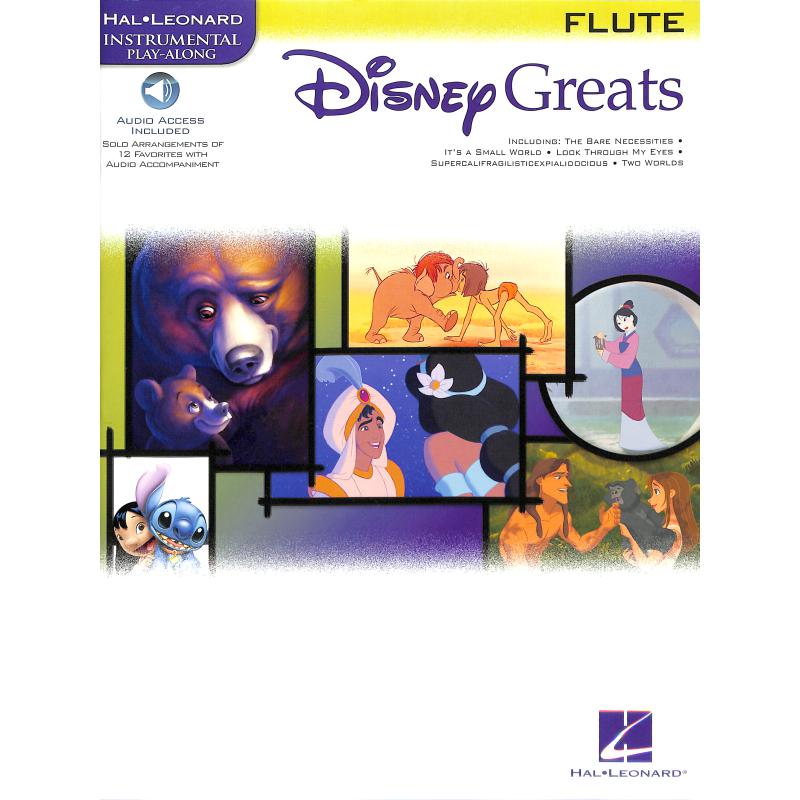 Disney Greats Flute inkl. Audio Download