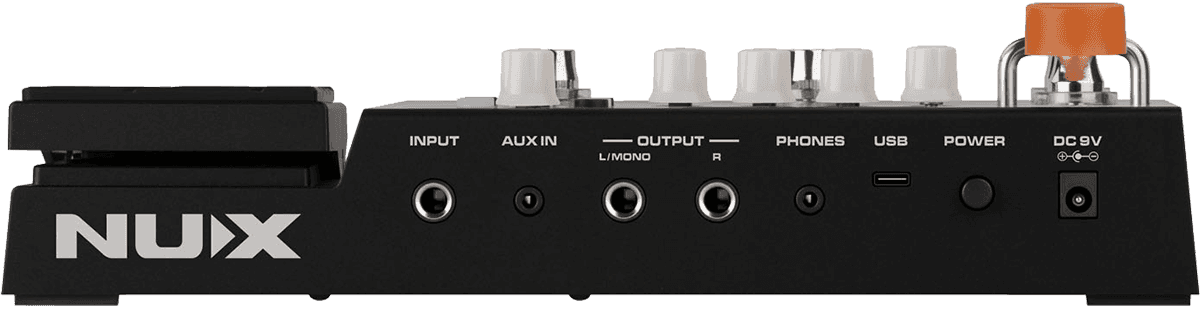 NUX MG 400 Modeler Multieffektgerät mit Expressionpedal