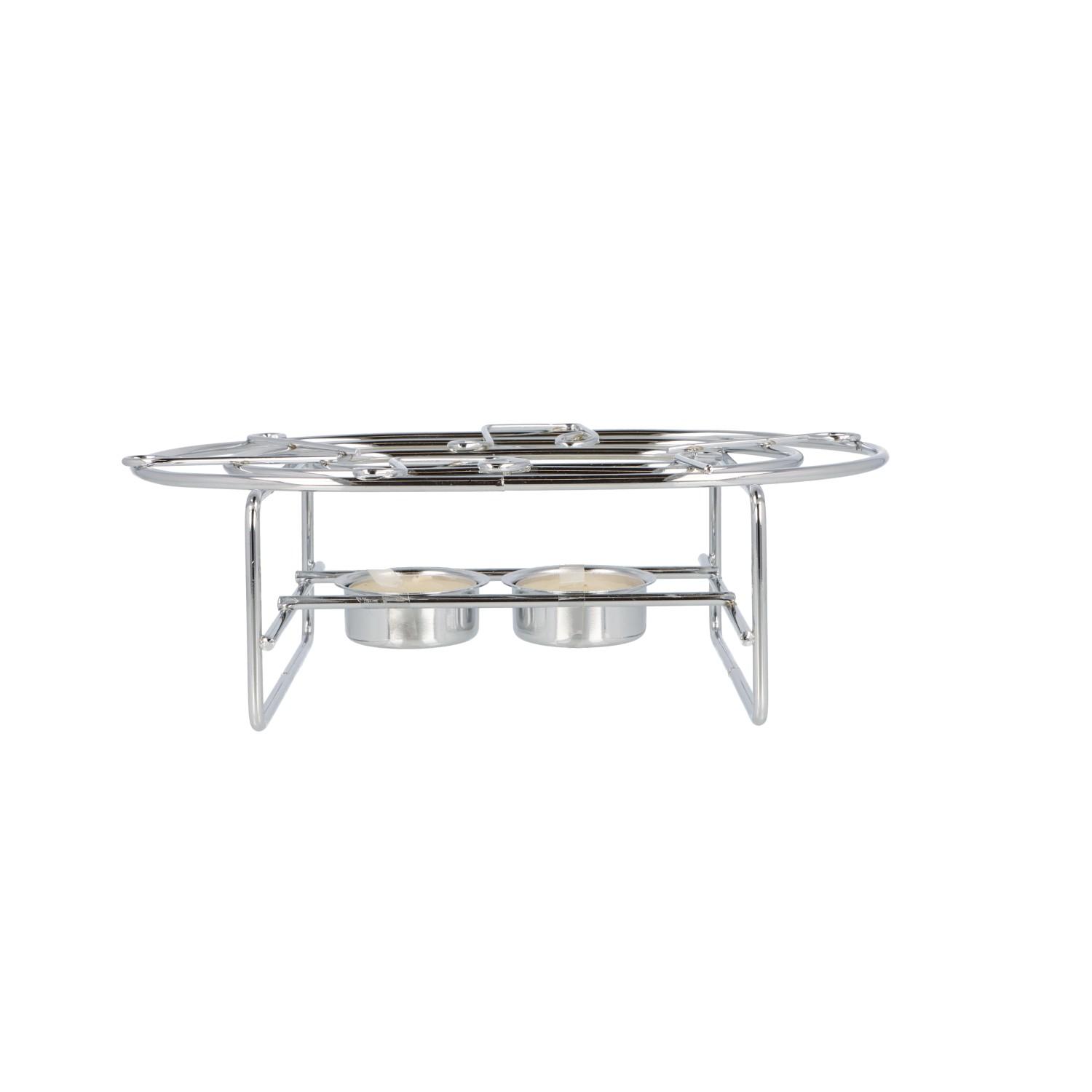 Speiseerwärmer mit Teelichtern