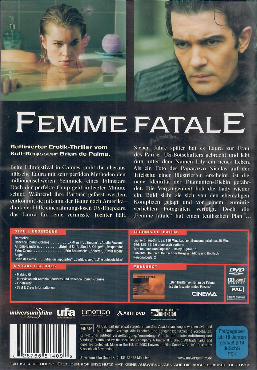 DVD Femme Fatale (gebraucht)