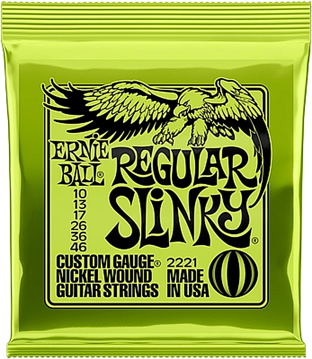 Satz Saiten Ernie Ball 2221 für E-Gitarre