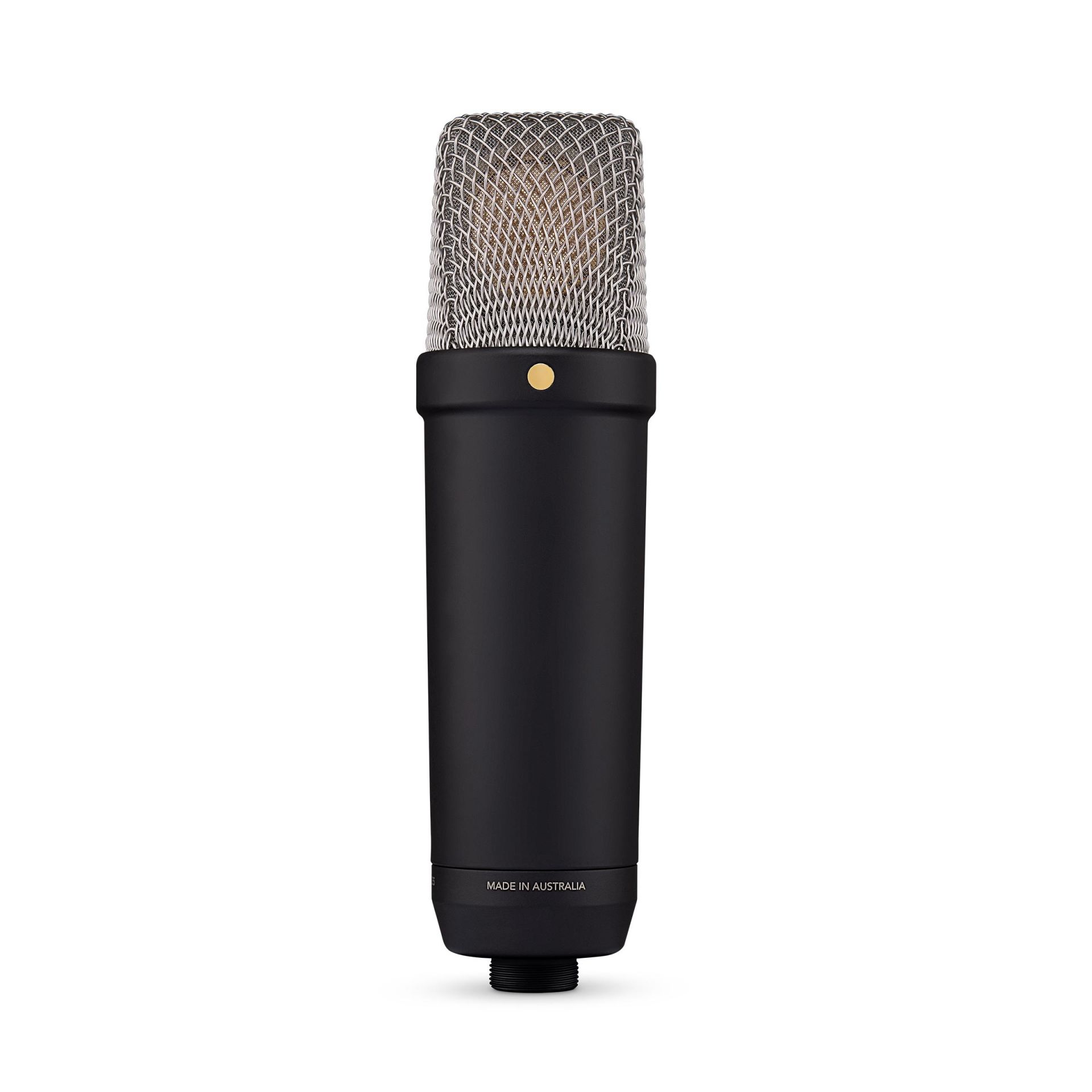 Rode NT1 5TH Generation Studio Kondensator Mikrofon USB/XLR, inkl. Spinne & Pop Filter, Schwarz
