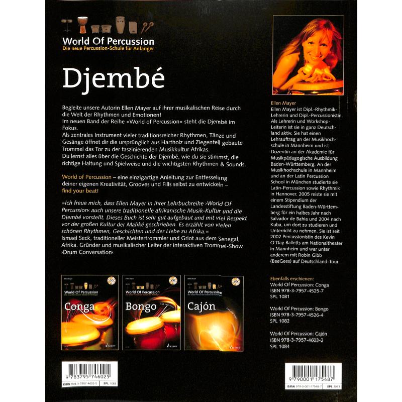 Schule für Djembé - Find your beat! inkl. CD, E. Mayer