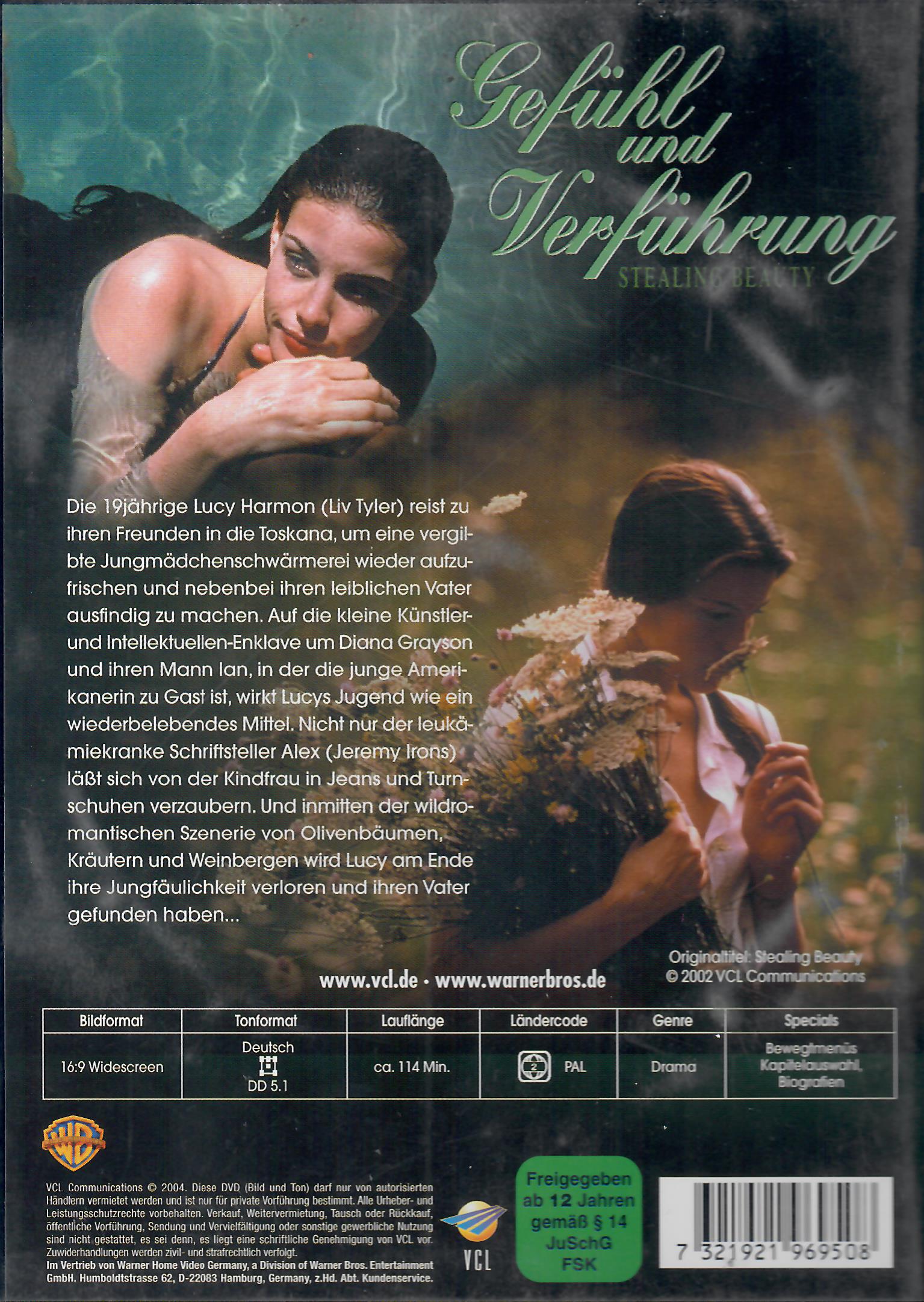 DVD Gefühl und Verführung von Liv Tyler/Jeremy Irons (Gebraucht)
