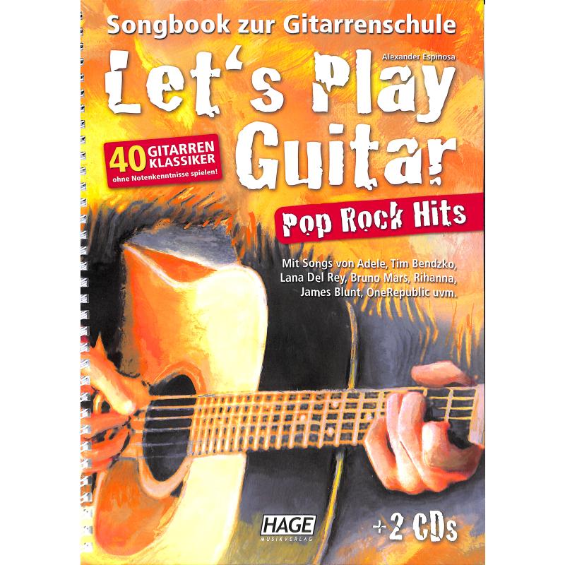 Let´s Play Guitar Pop Rock Hits + 2 CD