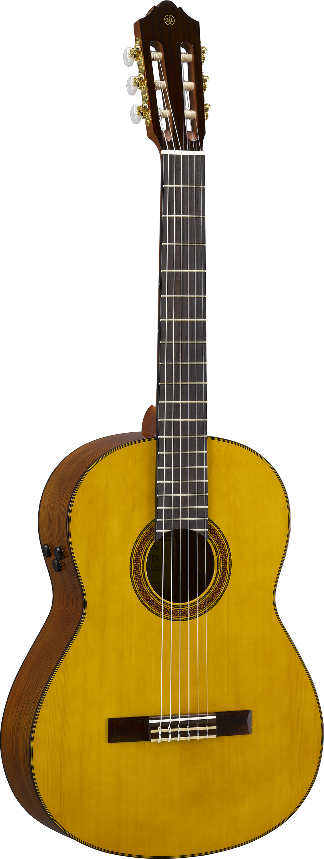 Yamaha CGTA NT Transacoustic Konzertgitarre, natur