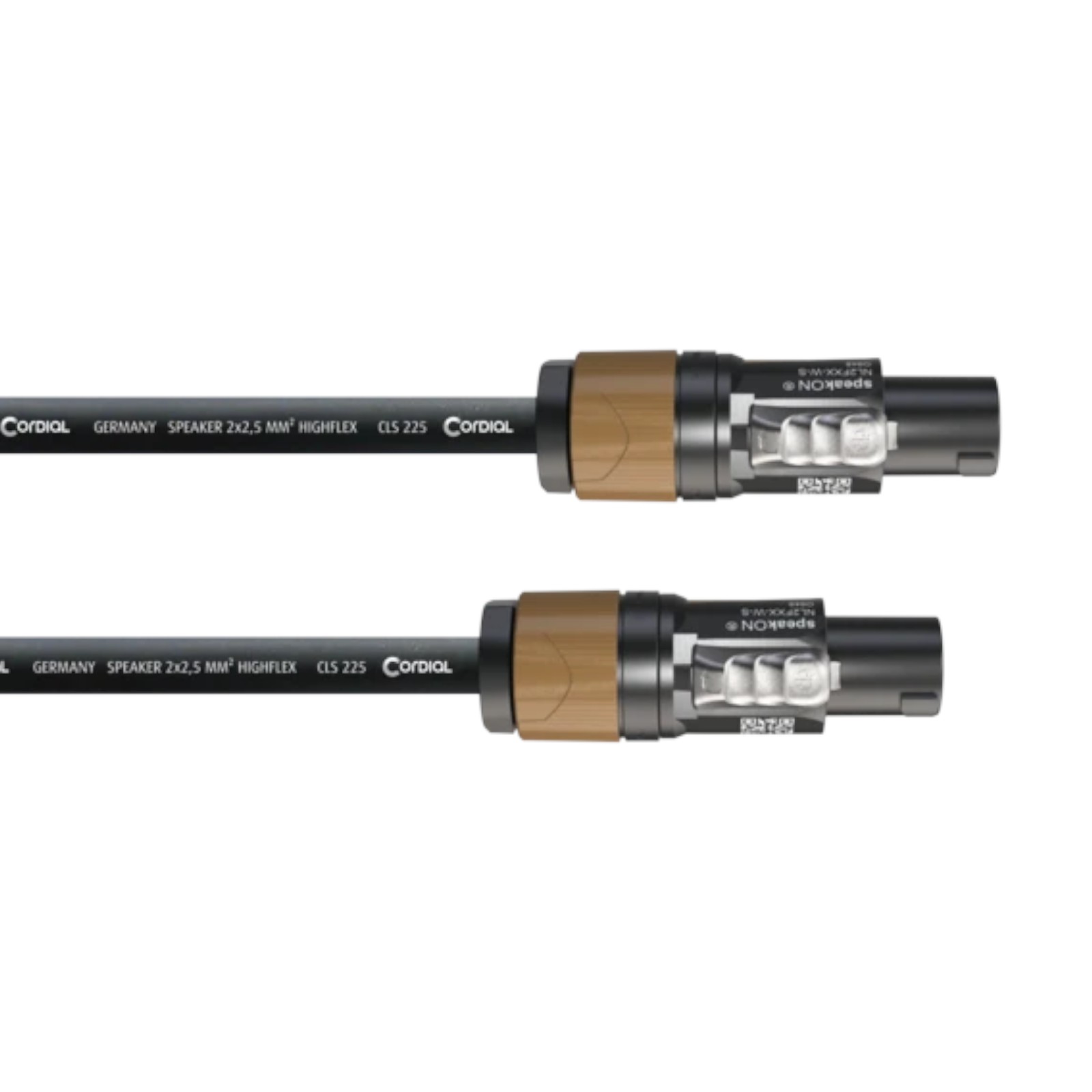 Cordial CPL3LL2 Lautsprecherkabel Speakon/Speakon, 3 m
