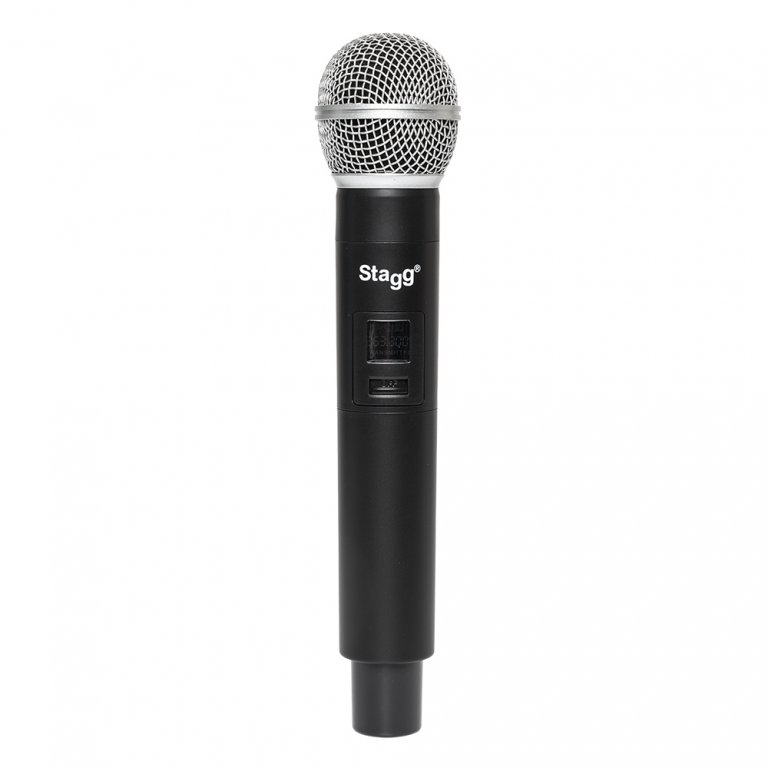 STAGG AS 12B Aktivlautsprecher inkl. 2 Funkmikrofone und Akku