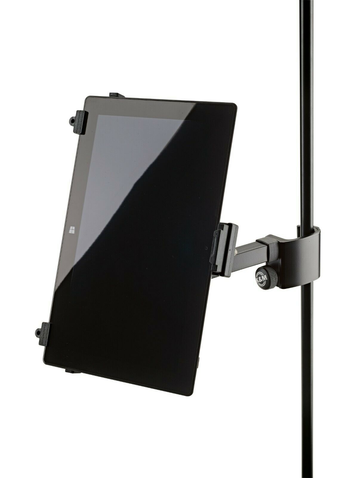 K&M 19791 Tablet PC Halter - iPad Halter zum Anschrauben