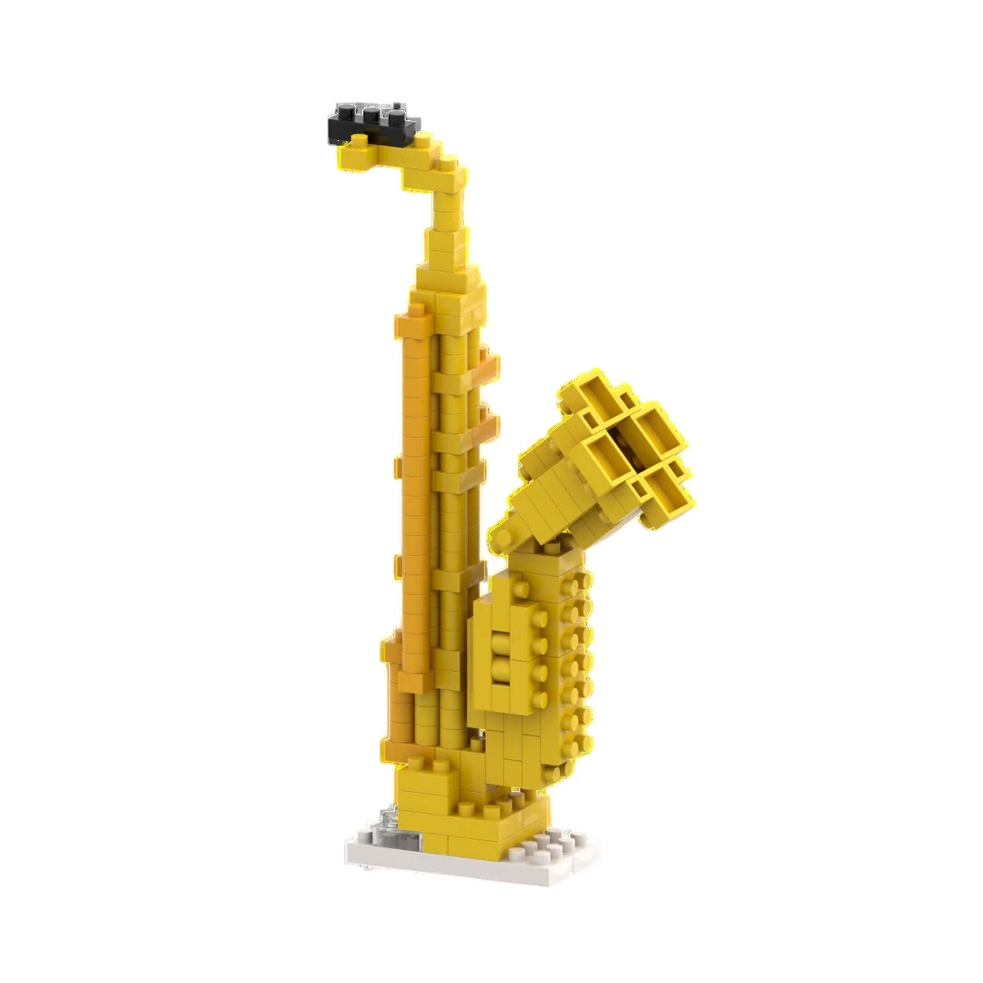 Brixies Level 2 Miniatur Bausteine Saxophon