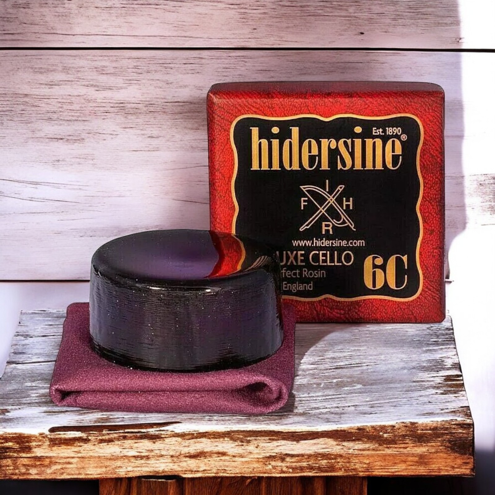 hidersine 6C Deluxe Cello Kolophonium