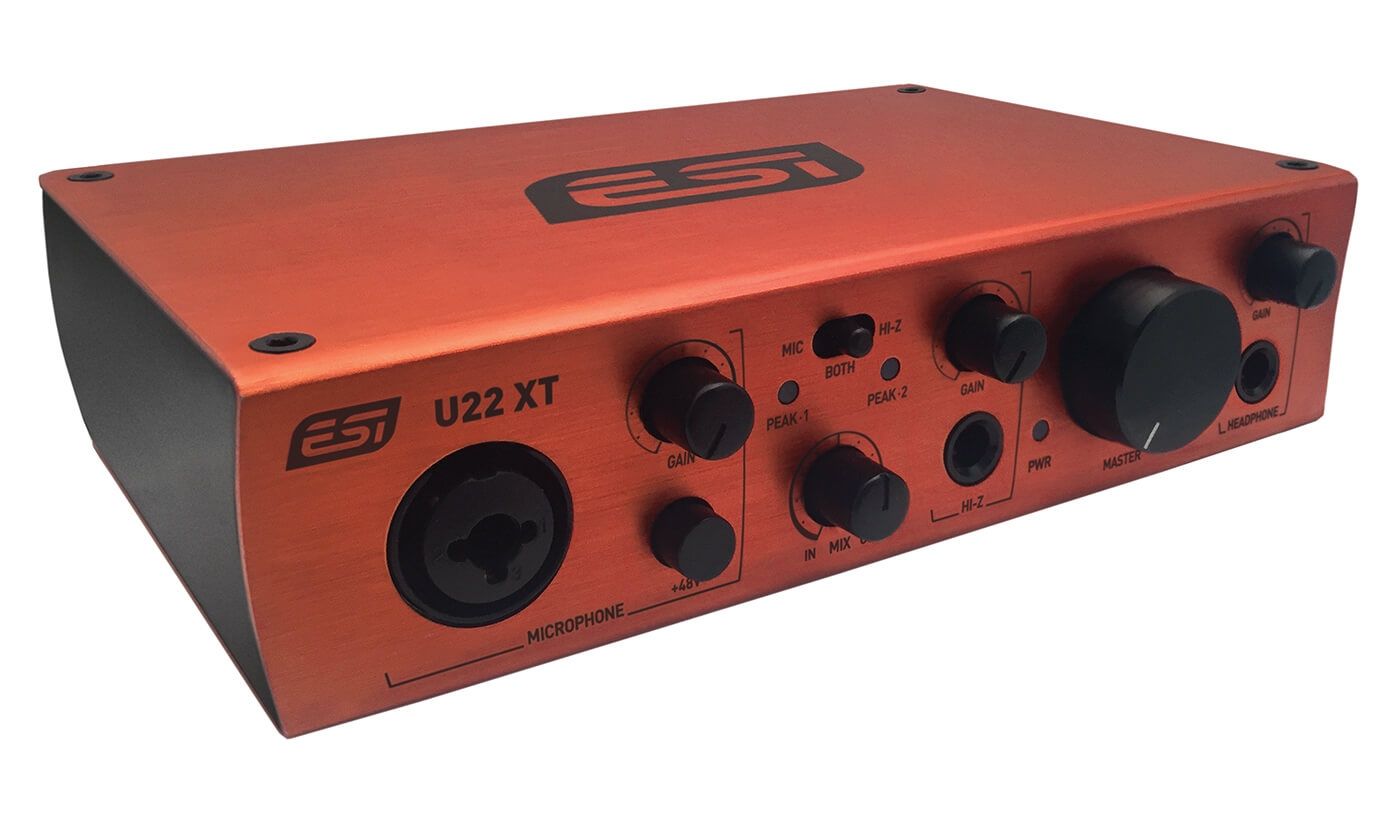 ESI U22XT USB Audio Interface 24 bit