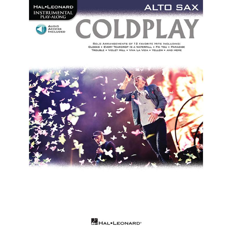 Coldplay - Play-Along Alto Sax (mit Audio Download)