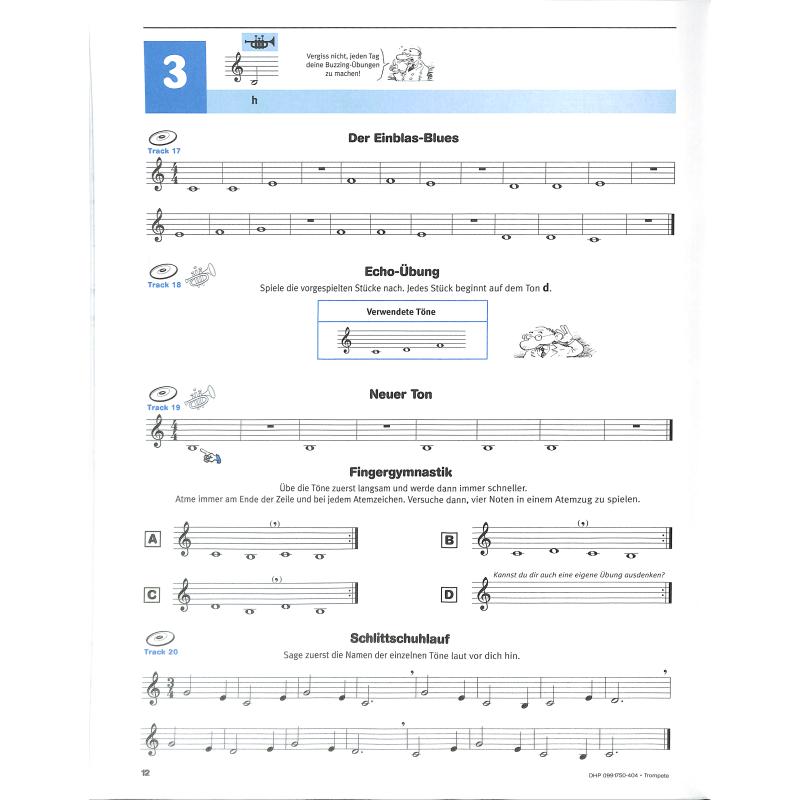 Hören, lesen & spielen - Schule für Trompete Bd. 1 inkl. Online Audiotracks