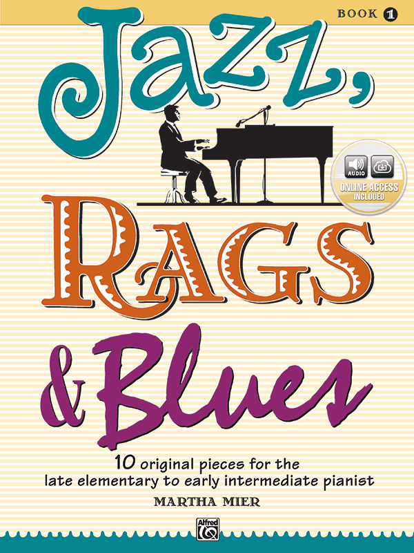 Jazz, Rags & Blues 1, M. Mier Book 1 inkl. online Audio