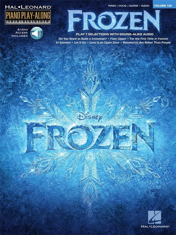 Frozen für Klavier/Vocal/Guitar inkl. online Audio