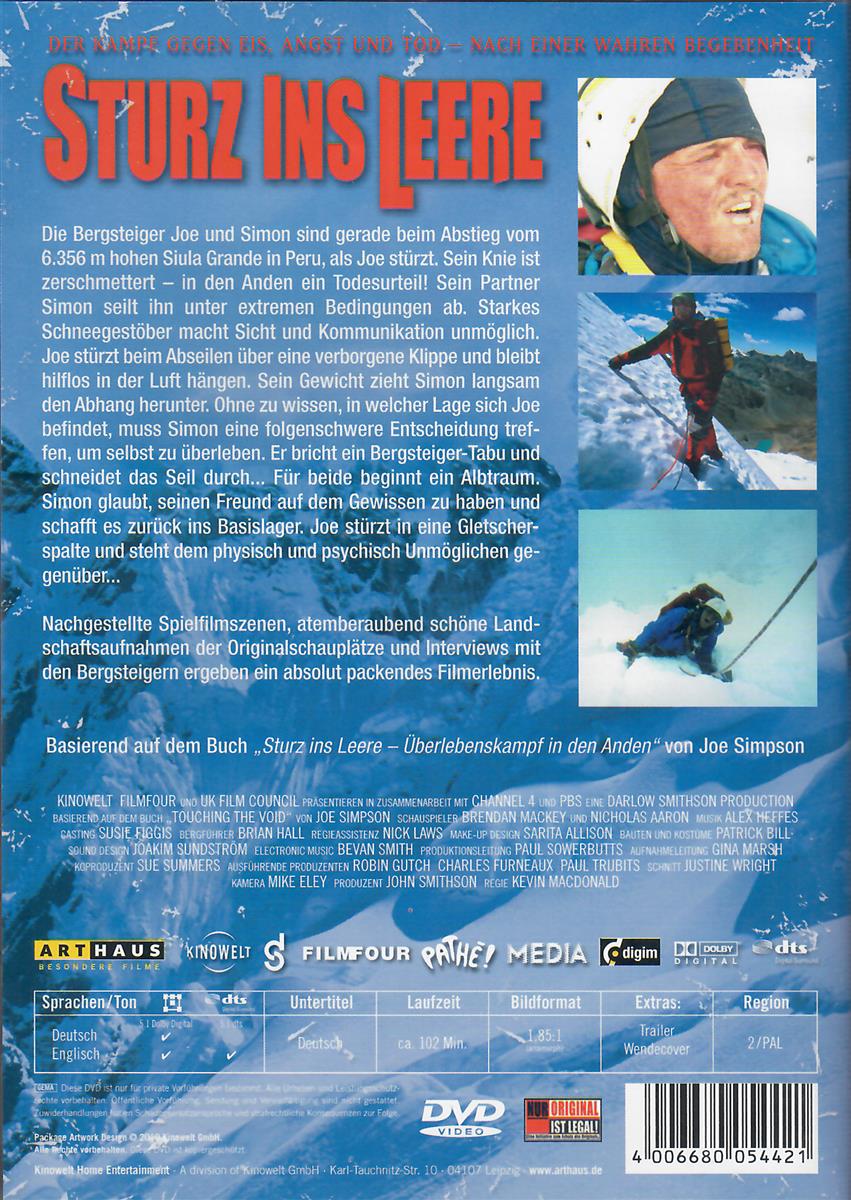DVD Sturz in die Tiefe