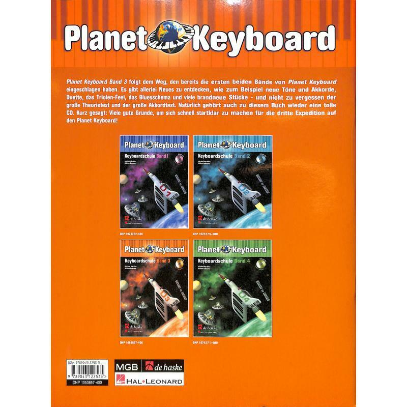 Planet Keyboard Band 3 inkl. CD
