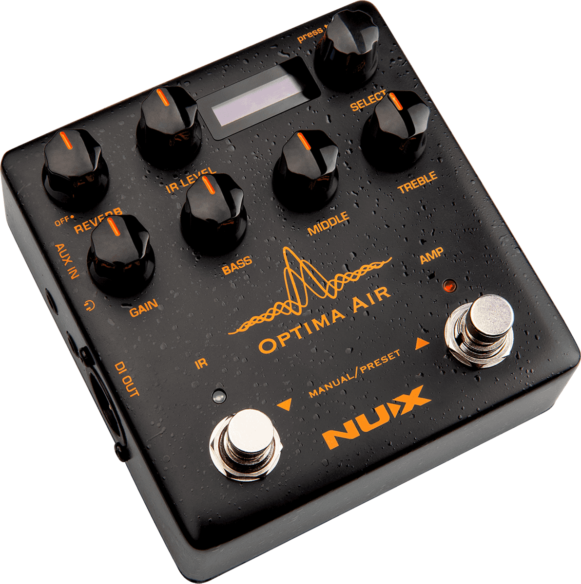 NUX NAI5 Optima Air - Akustikgitarrensimulator für Akustik- und E-Gitarren