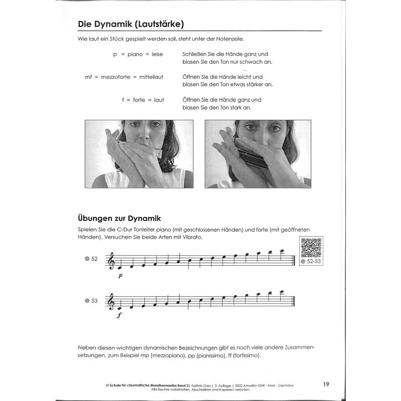 Schule für chromatische Mundharmonika Bd. 2, K. Gass