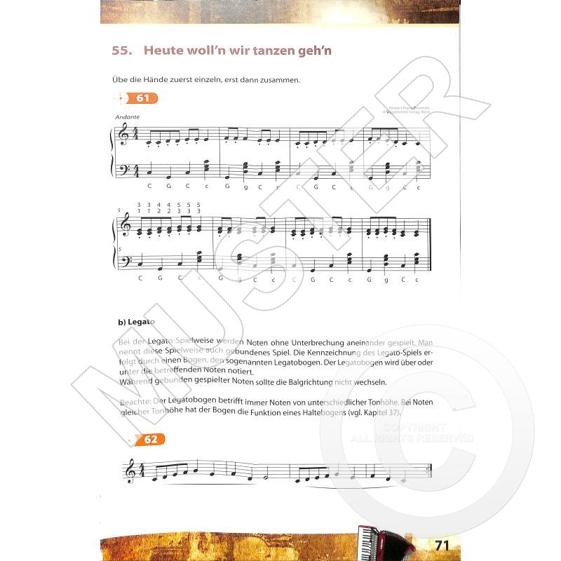 Das große Buch für Akkordeon inkl. CD & Online Audios, H. Kraus