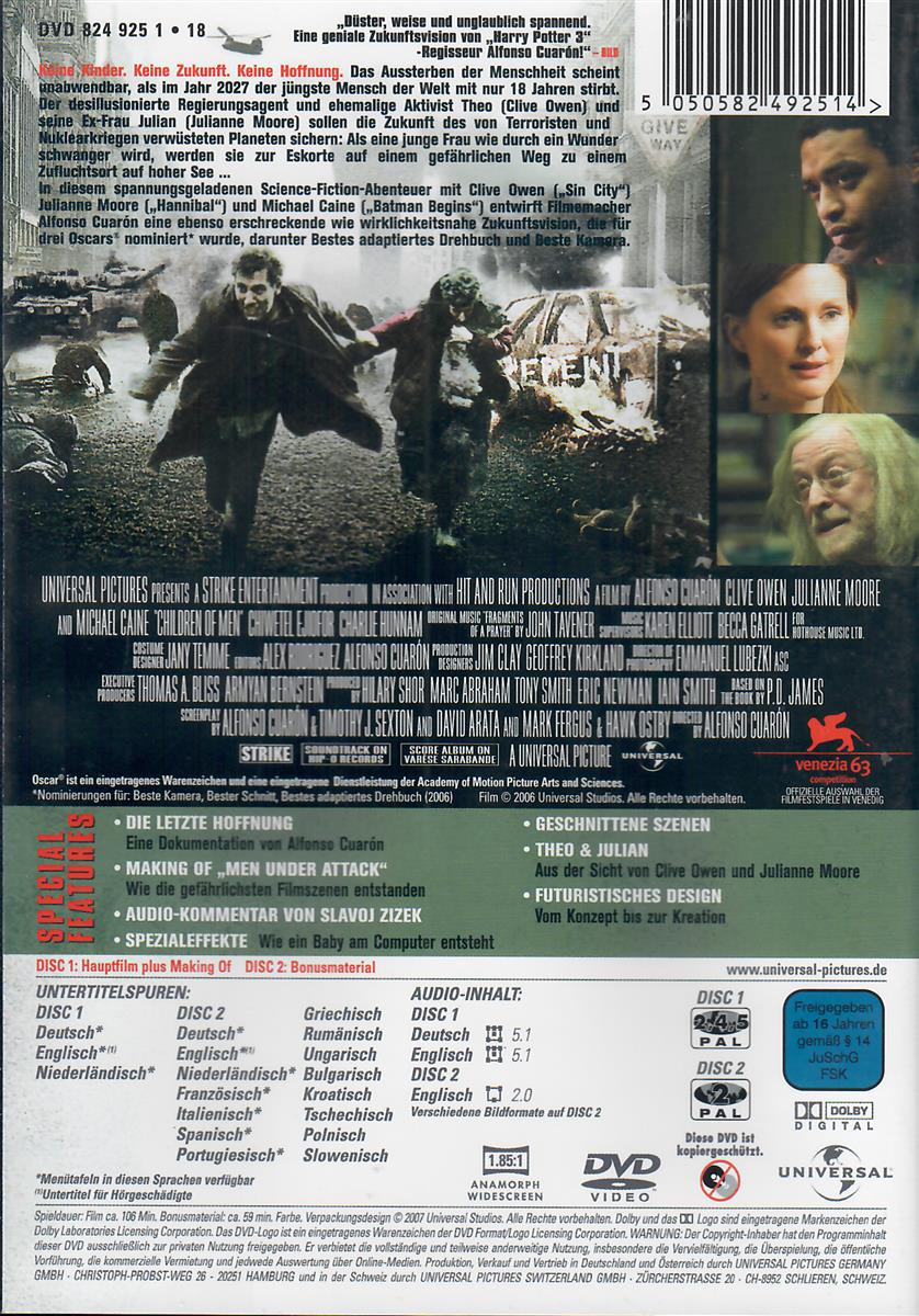 DVD Children of men