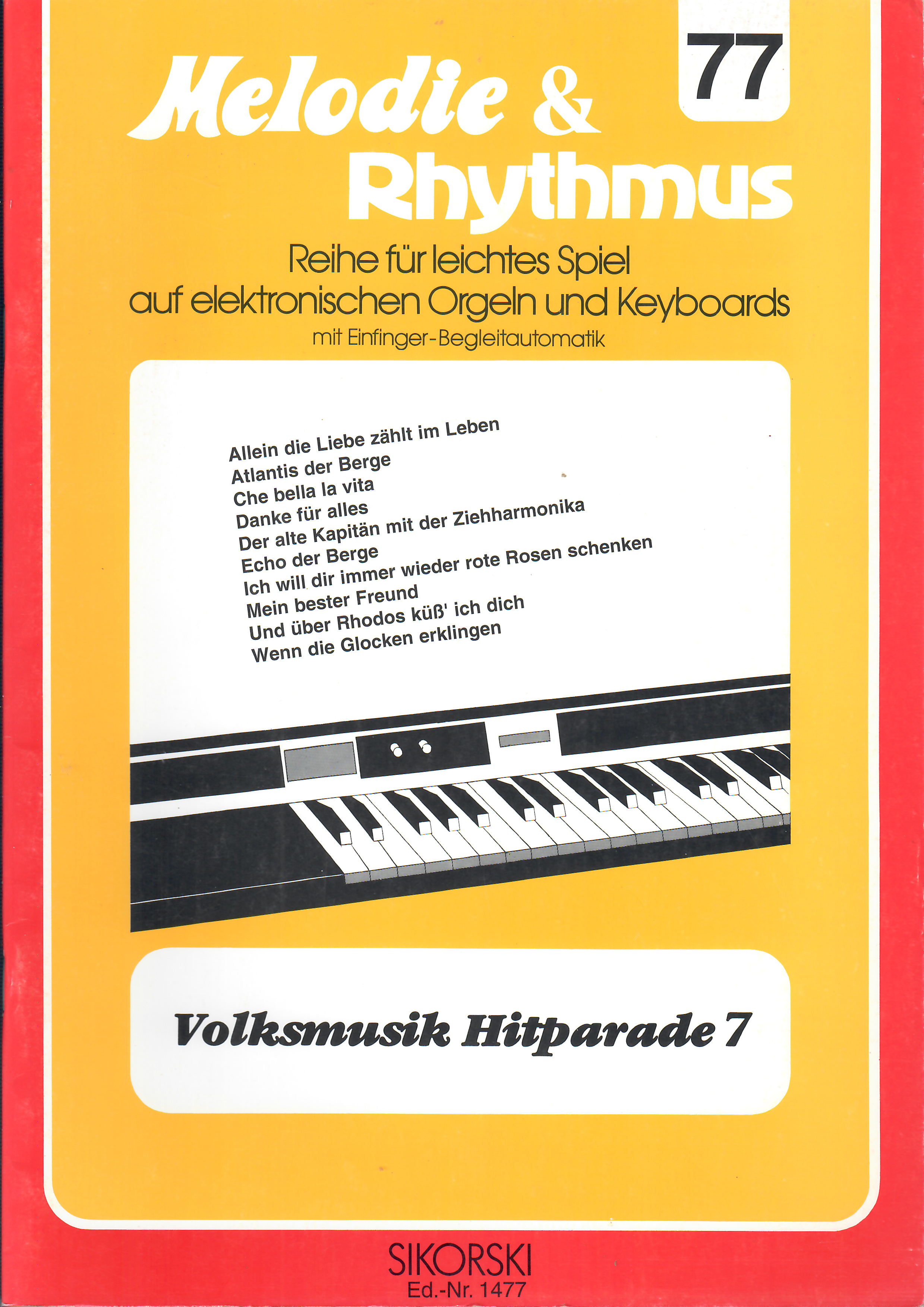 Melodie & Rhythmus Bd. 77 - Volksmusik Hitparade 7