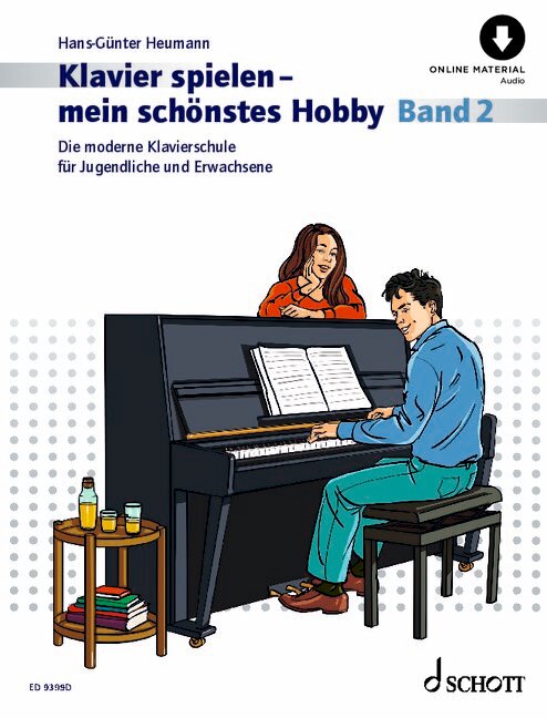 Klavier spielen - mein schönstes Hobby Band 2 mit Online Audio