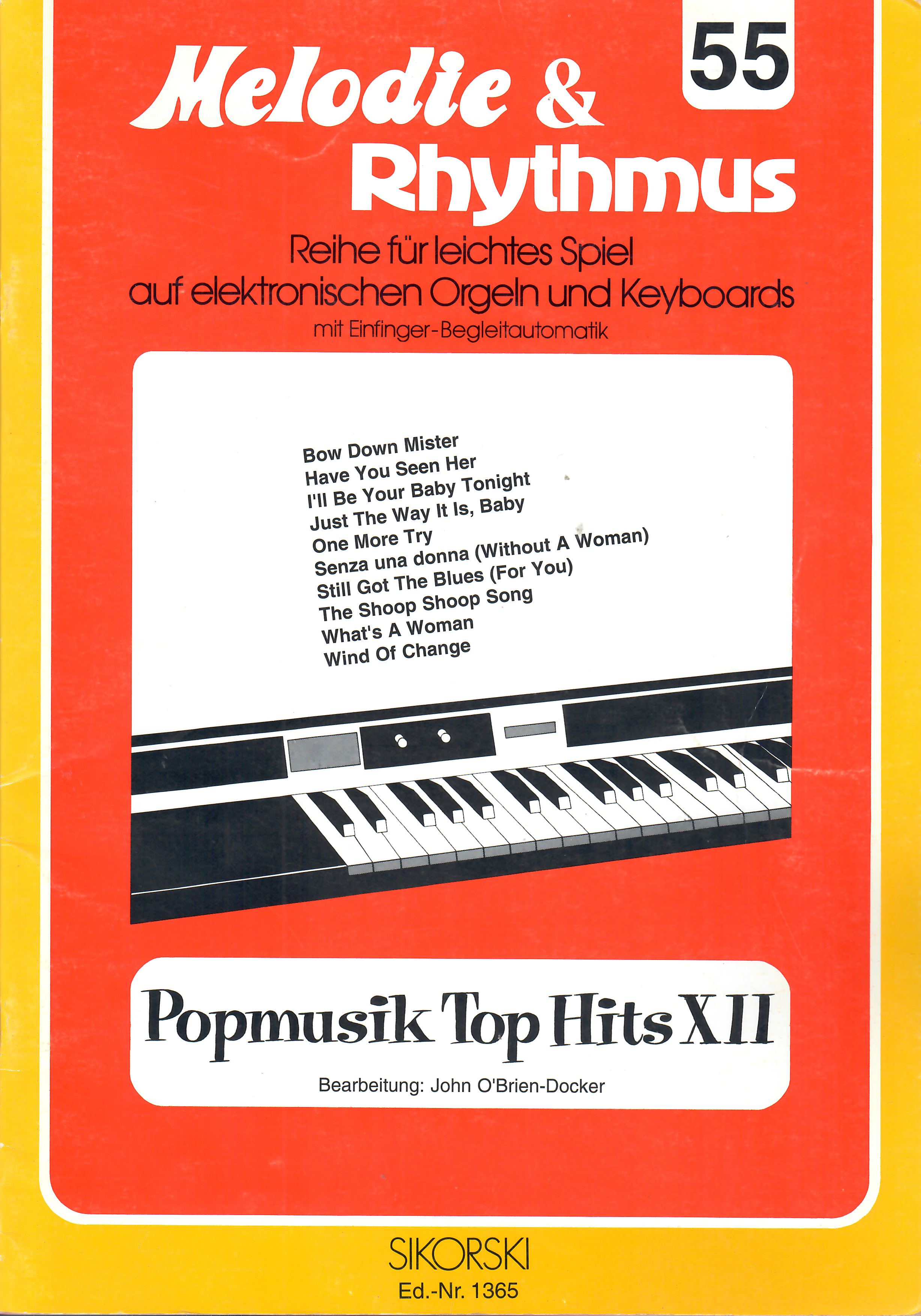 Melodie & Rhythmus Bd 55 Popmusik Top Hits 12