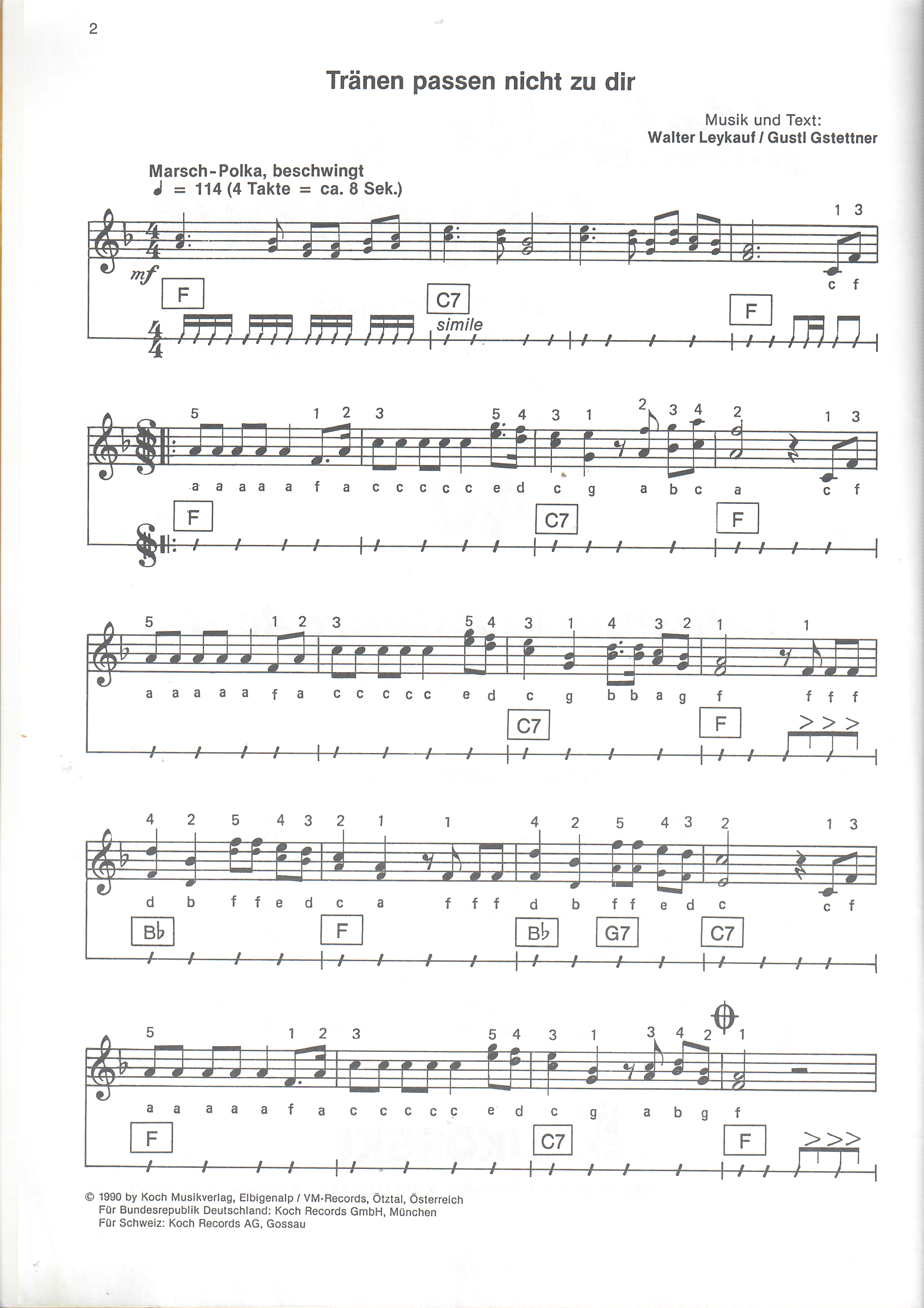 Melodie & Rhythmus Bd. 40 - Volksmusik Hitparade 2