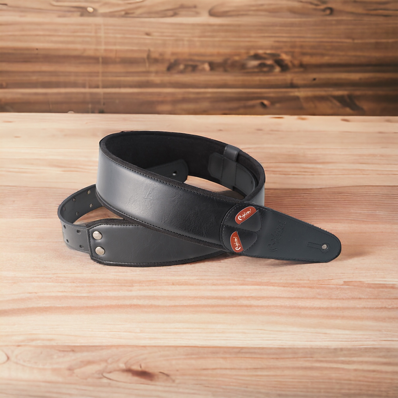 RightOn! Mojo Charm 60 Gitarrengurt in schwarz