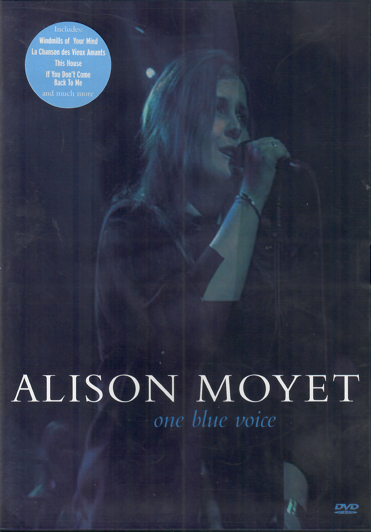 DVD Alison Moyet - one blue voice (gebraucht mit Notiz auf der Rückseite des Covers)