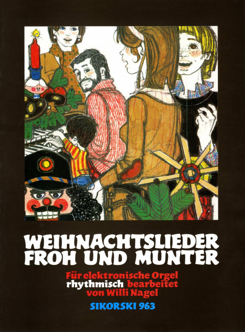 Weihnachtslieder froh und munter für E-Orgel gebraucht