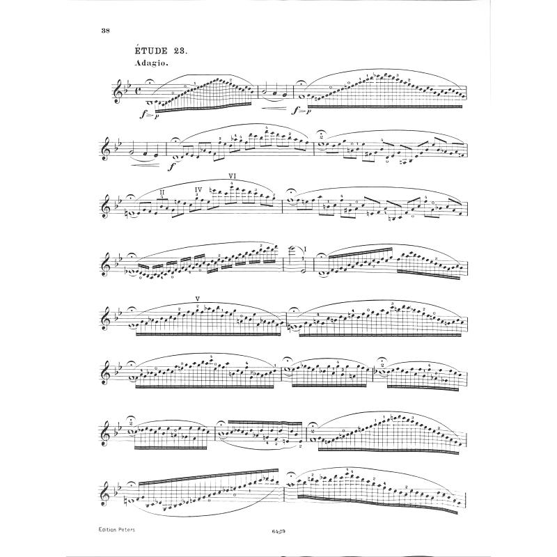 Kreutzer Etüden (Hermann) Violine