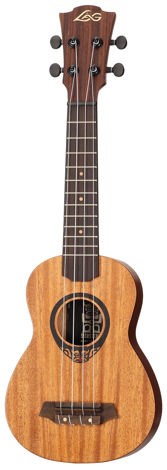LAG TKU110S Tiki Sopran Ukulele inkl. Gigbag