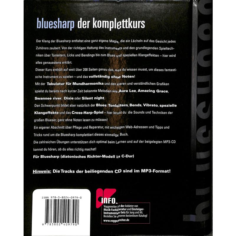 Bluesharp - der Komplettkurs inkl. CD, S. Weltman