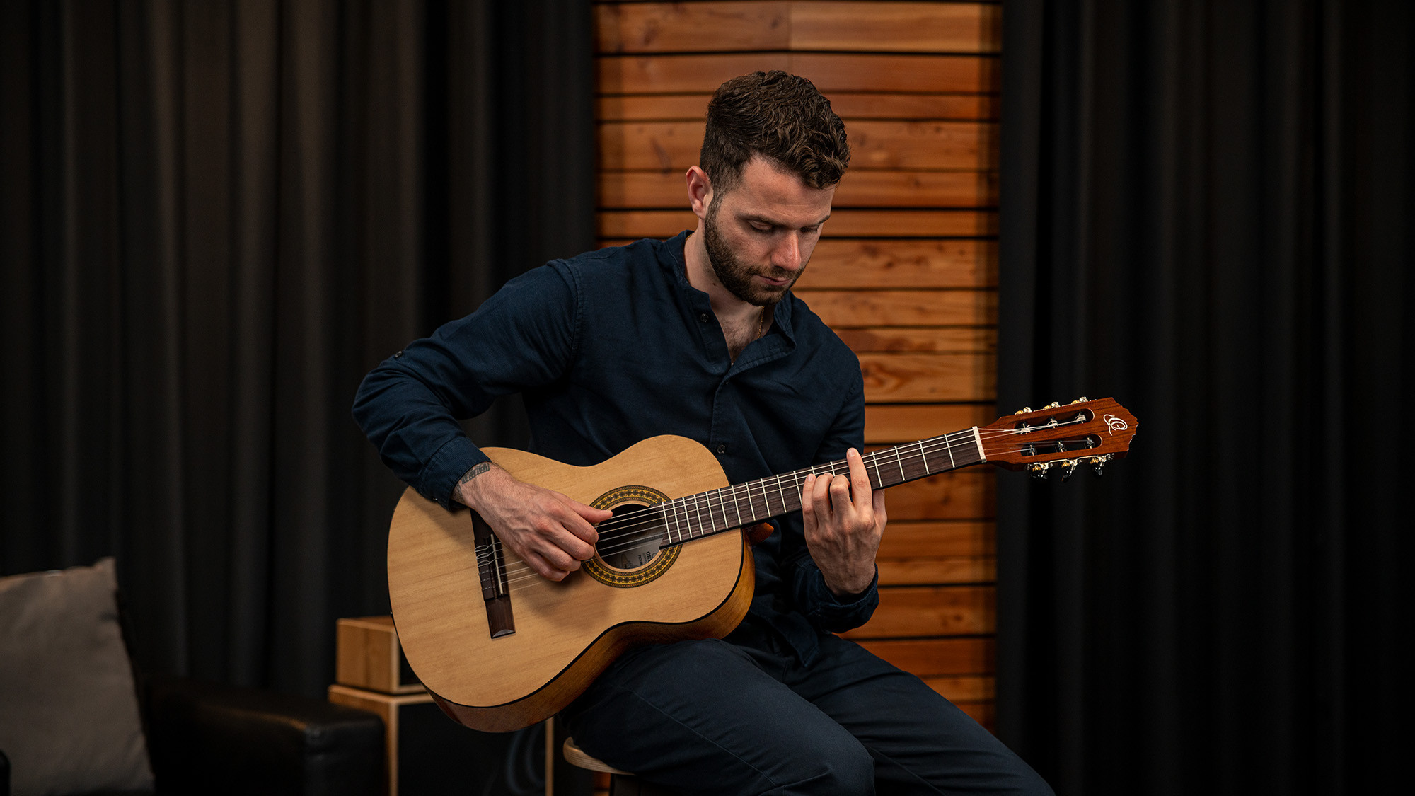 Ortega RPPC34 Pickers Pack Konzertgitarrenset 3/4