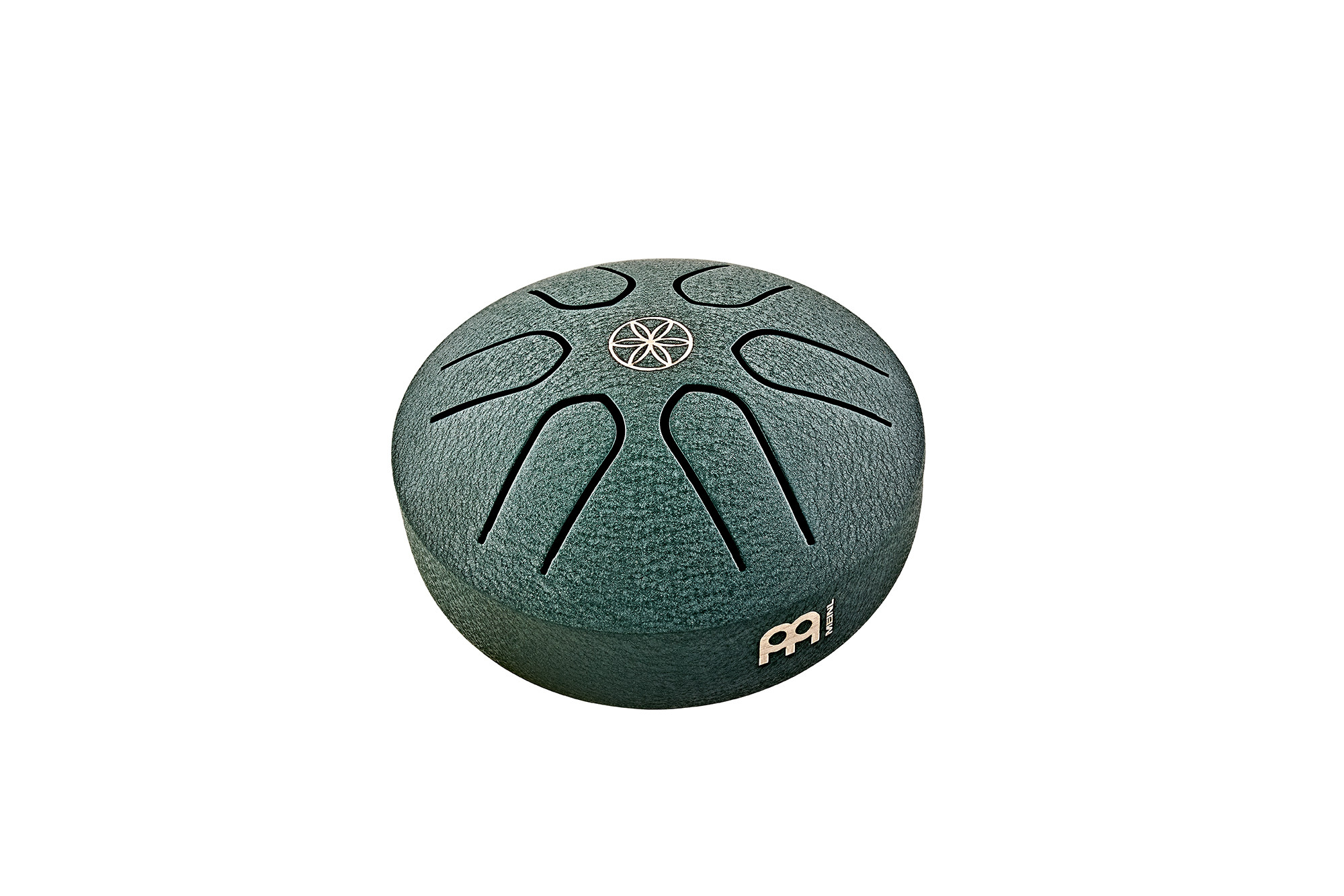 MEINL PSTD 4 DGGOL Pocket Steel Tongue Drum A-Dur dark green