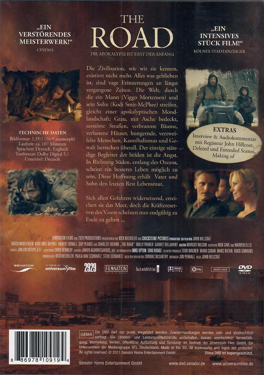 DVD The Road - Die Apokalypse ist erst der Anfang