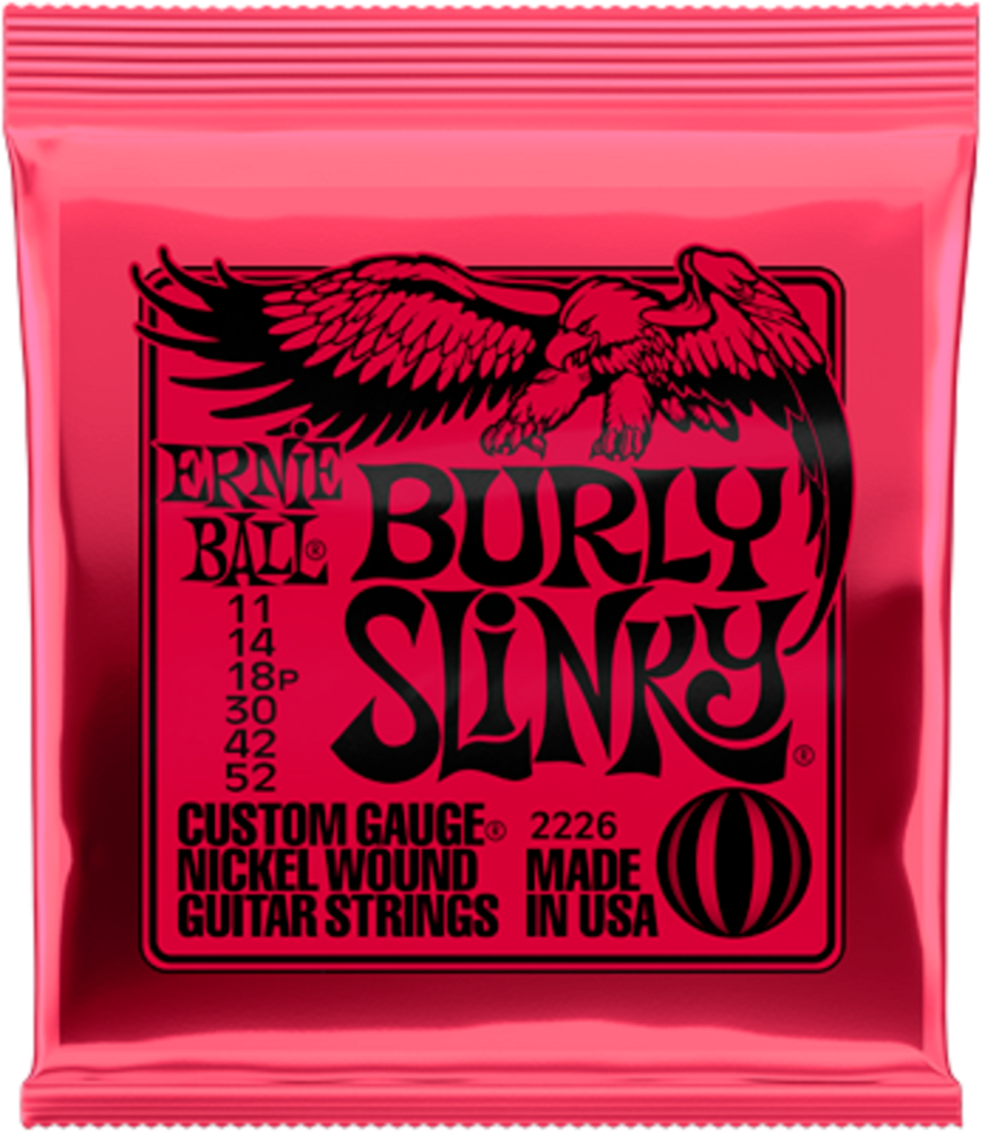 Ernie Ball 2226 Satz Saiten für E-Gitarre Burly Slinky