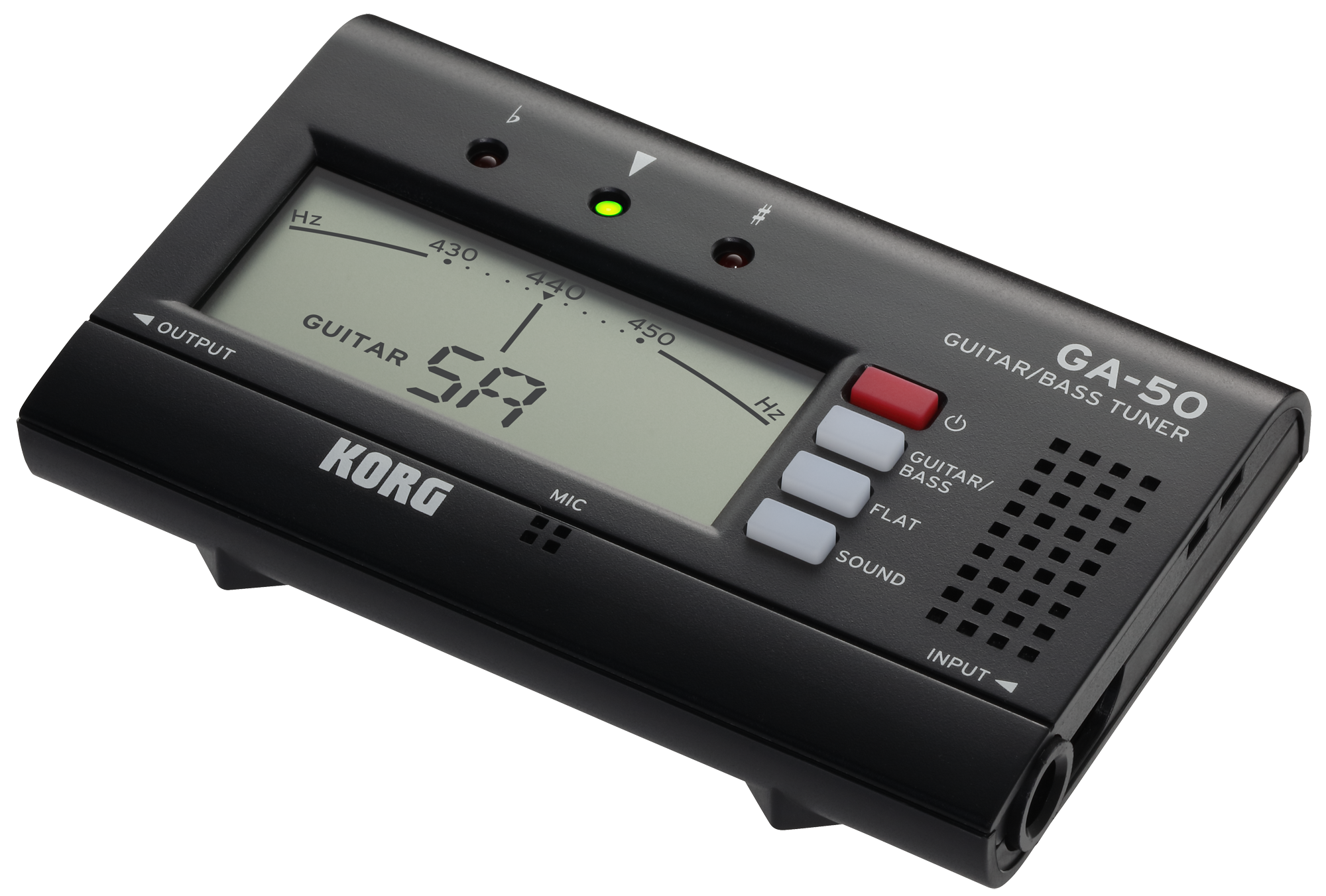 KORG GA50 Stimmgerät Tuner für Gitarre und Bass