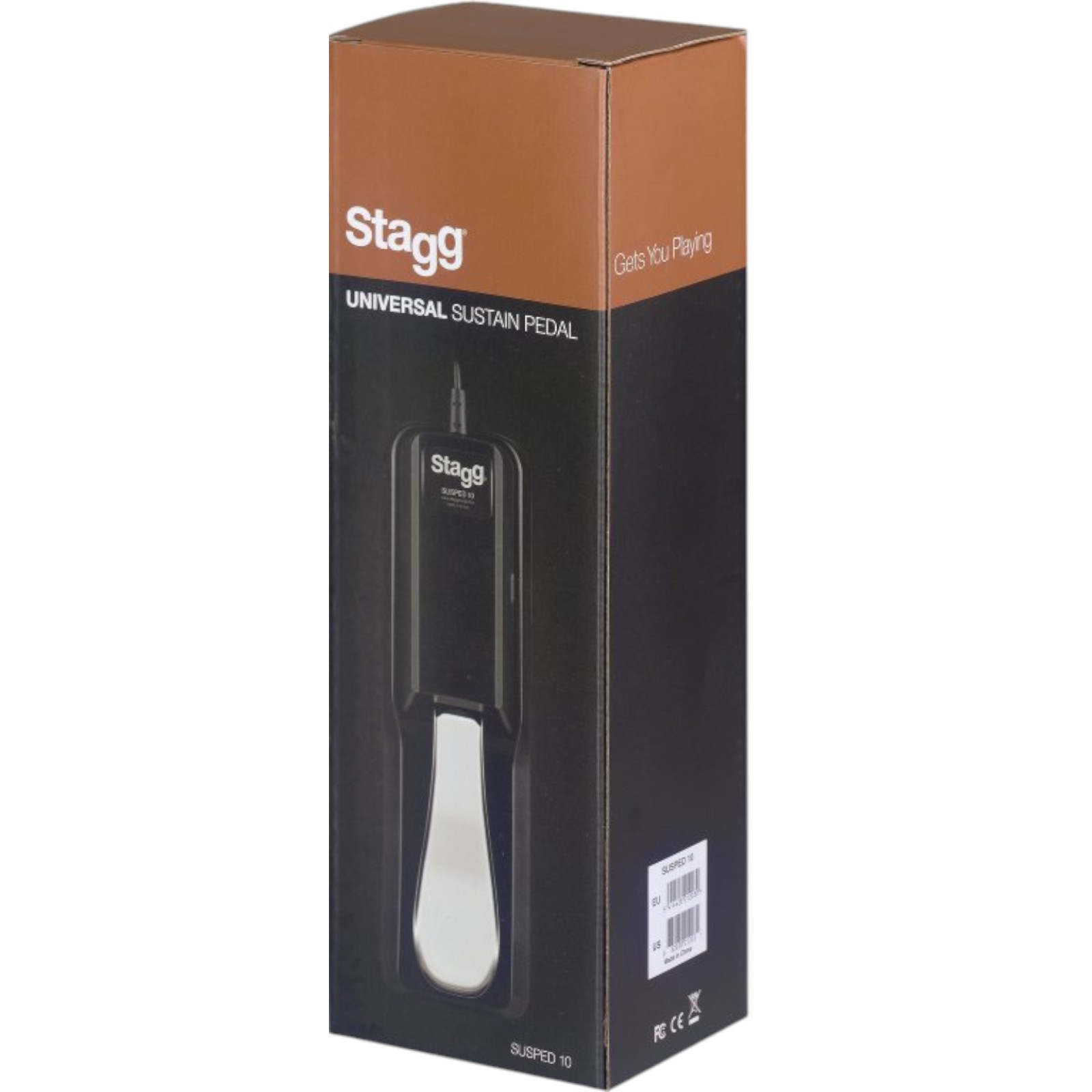 Stagg SUSPED 10 Sustain Pedal umschaltbar