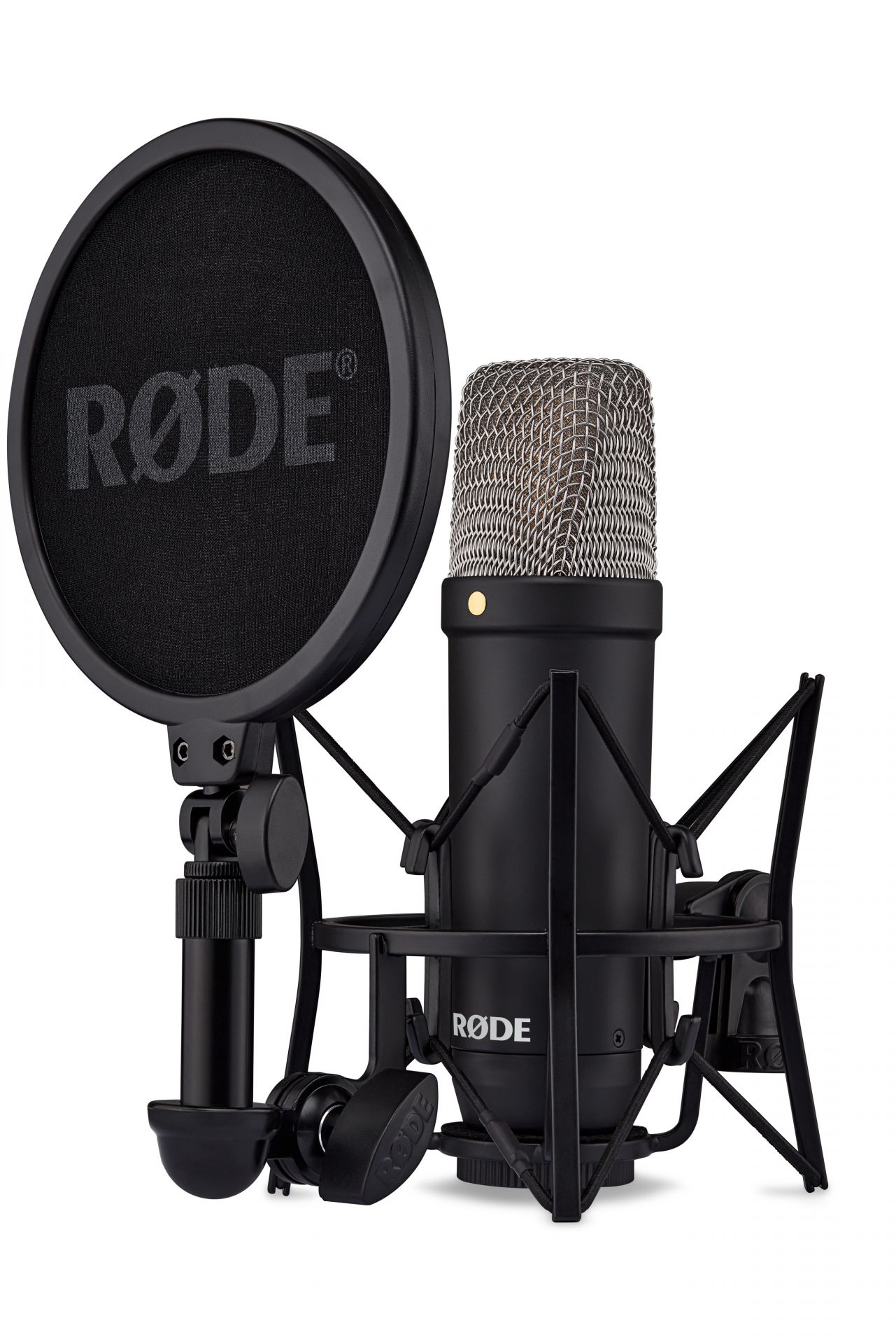 RODE NT1 - Kondensatormikrofon t inkl.Spinne & Pop Filter schwarz