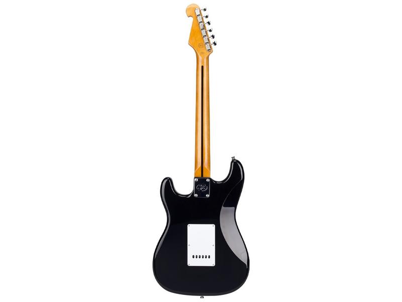 SX SST57 3/4 E-Gitarre 2-Tone Schwarz