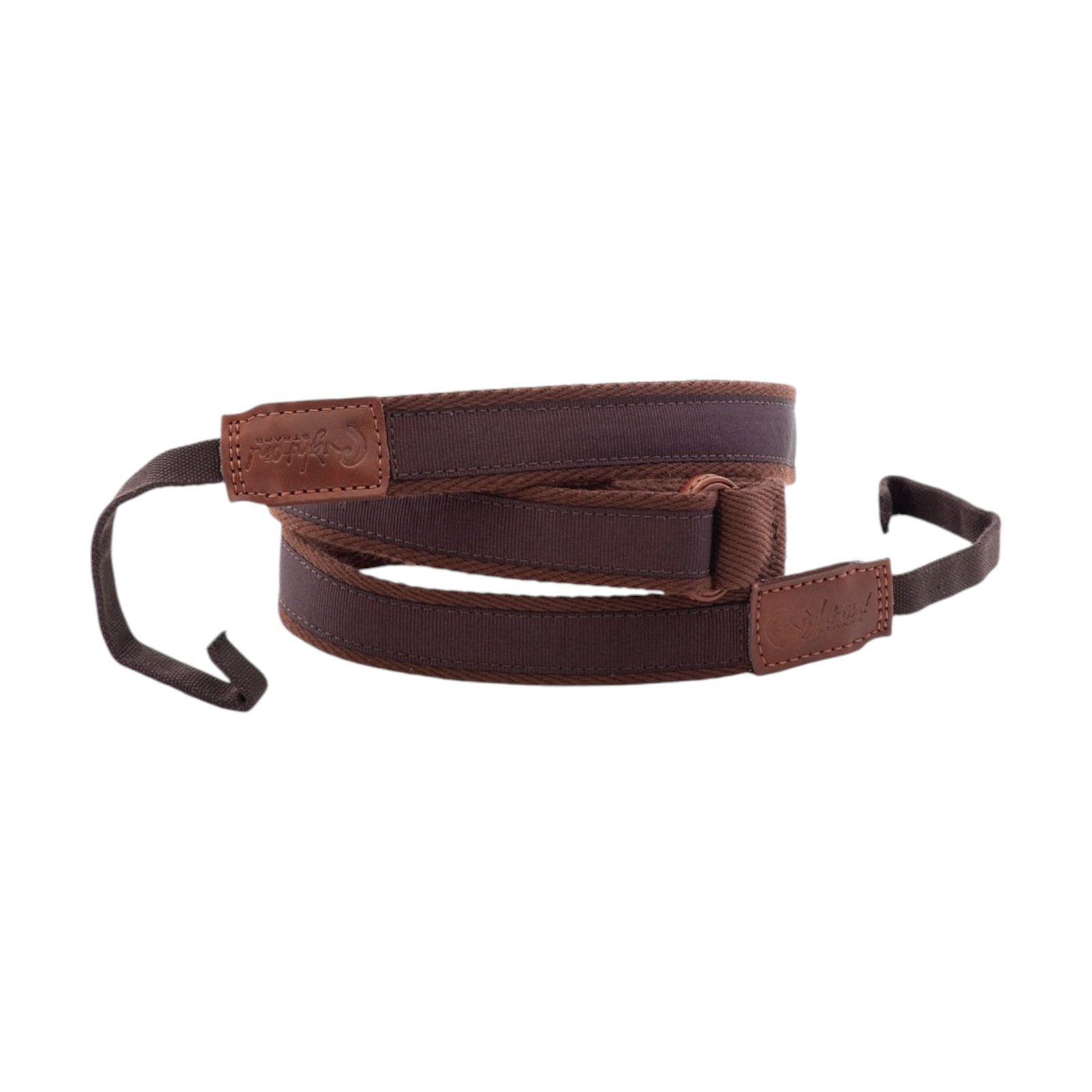 RightOn! Ukulelengurt Dual Hook brown