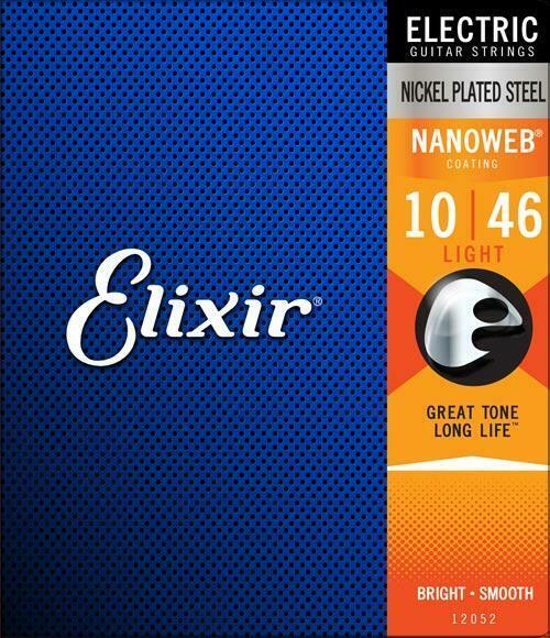Elixir 12052 Nanoweb light für E-gitarre