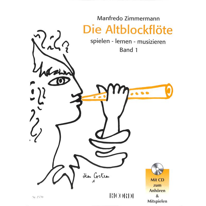 Die Altblockflöte Bd. 1 inkl. CD, M. Zimmermann