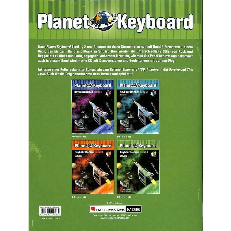 Planet Keyboard Band 4 inkl. CD