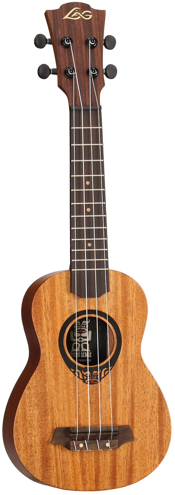 LAG TKU110S Tiki Sopran Ukulele inkl. Gigbag